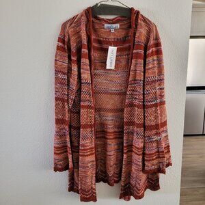 Liberty Lane NWT Size 3x Beautiful Rustic Cardigan | Lightweight